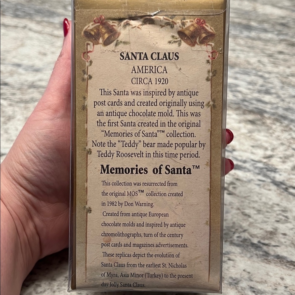 🇺🇸 $5 🇺🇸 Santa Claus America 1920 Ornament from 2007 Walmart Collection in box - Picture 4 of 4
